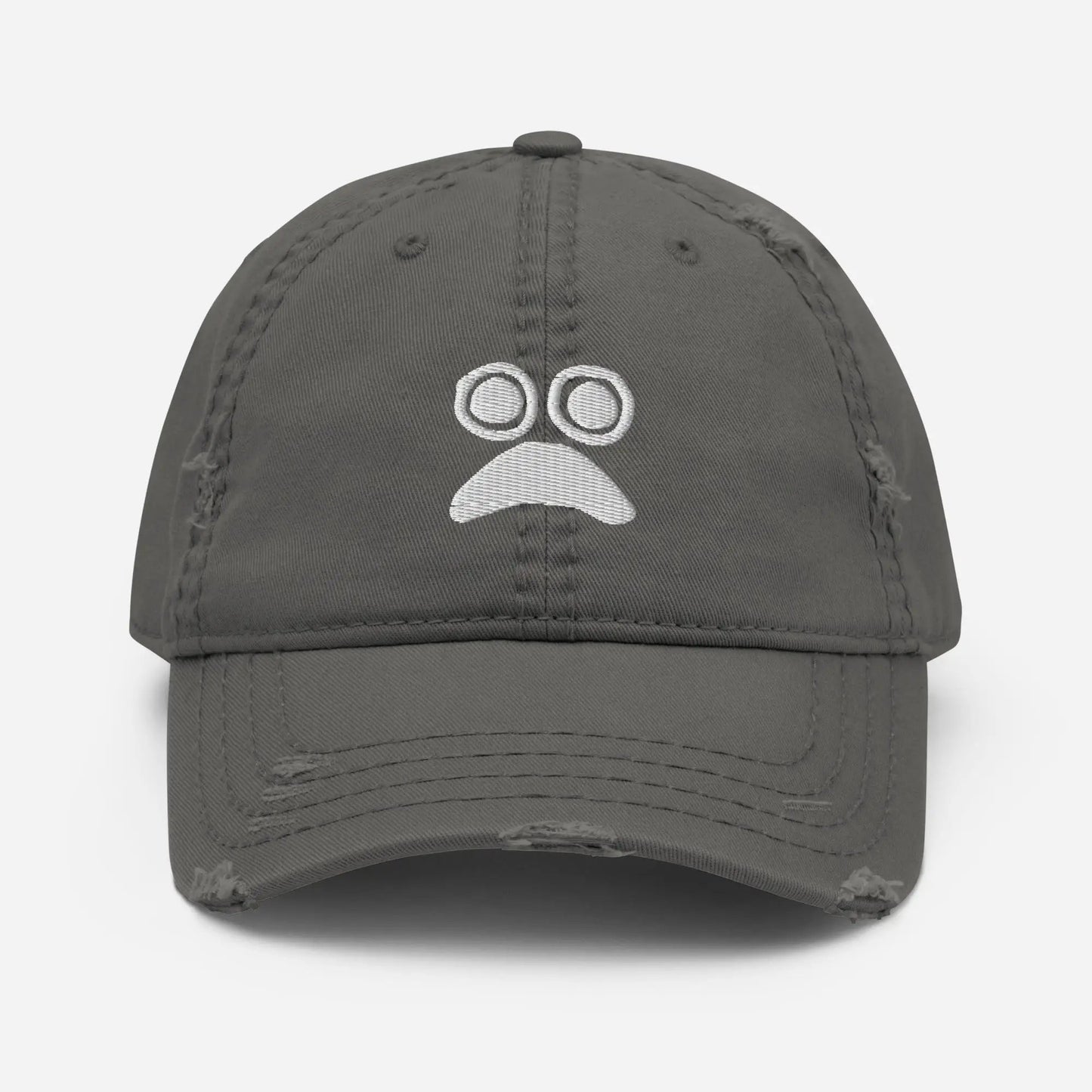 Distressed Face Hat - Impulse Apparel