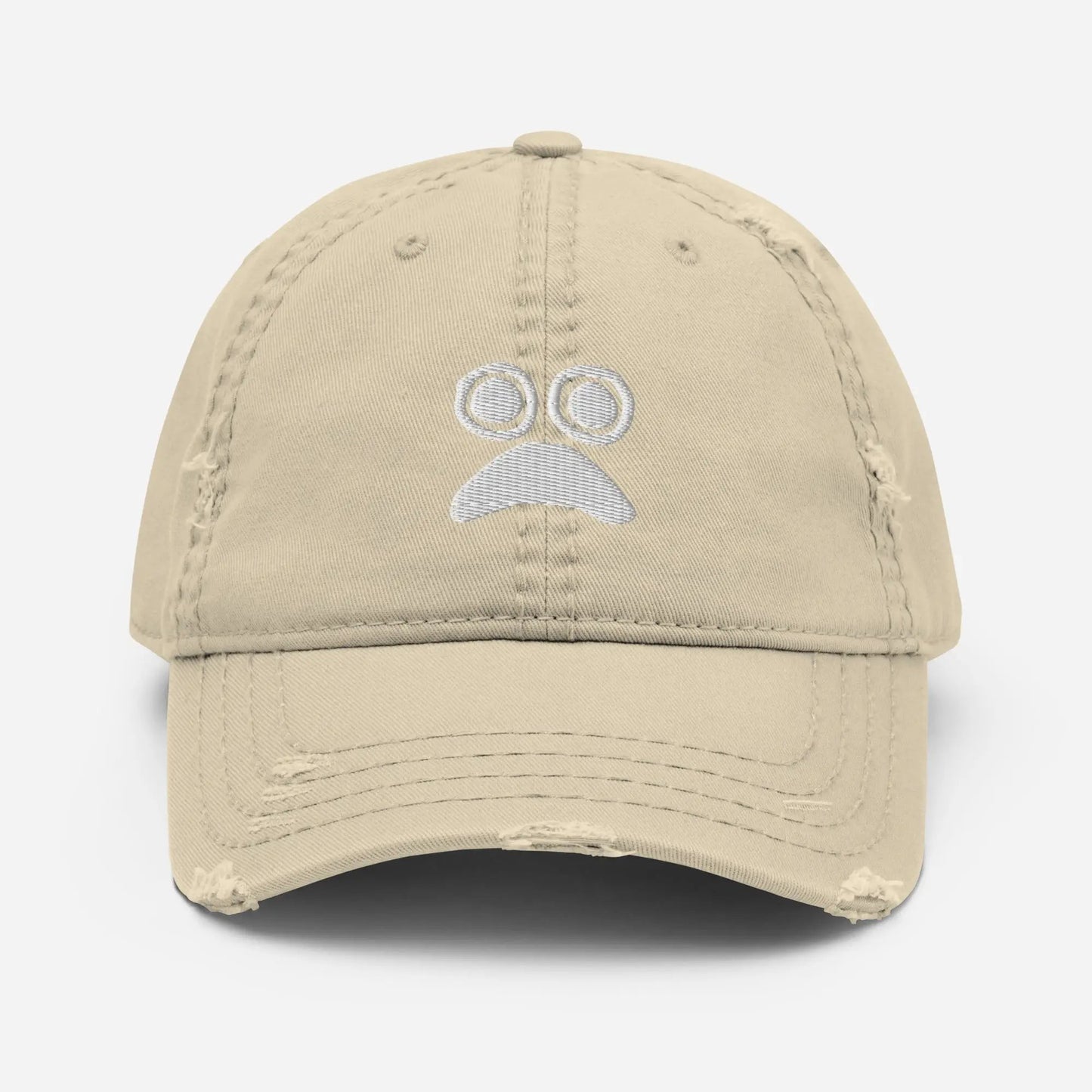 Distressed Face Hat - Impulse Apparel