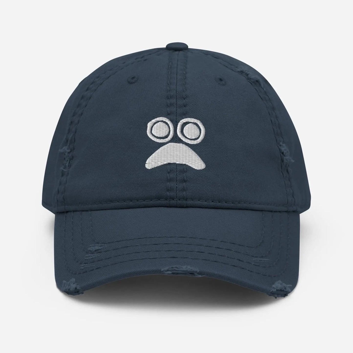 Distressed Face Hat - Impulse Apparel
