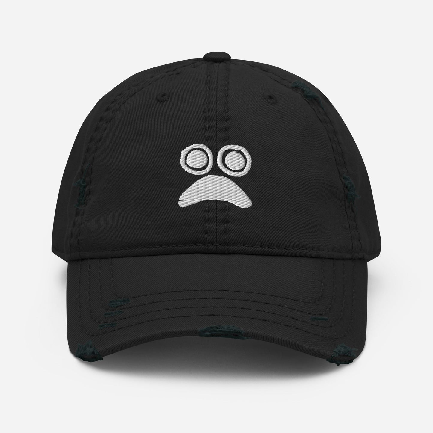 Distressed Face Hat - Impulse Apparel