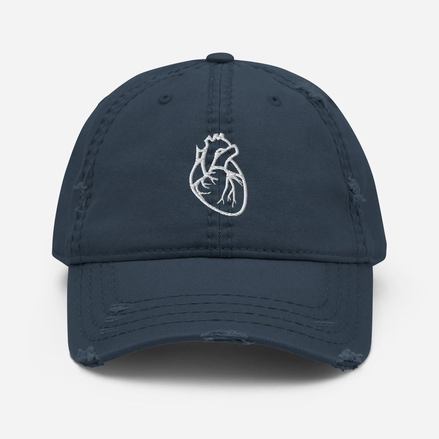 Distressed Heart Hat - Impulse Apparel
